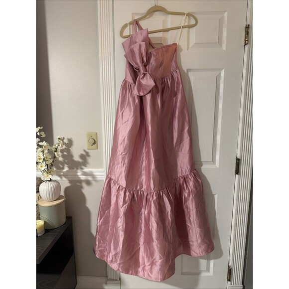 Petal & Pup Dresses & Skirts - Petal & Pup Betina Bow Front Maxi Dress Rose XL